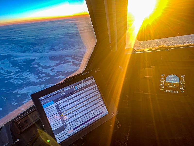 cockpit view