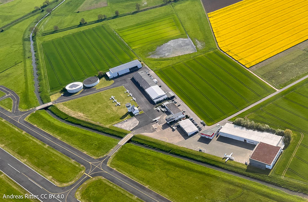 airfield from above